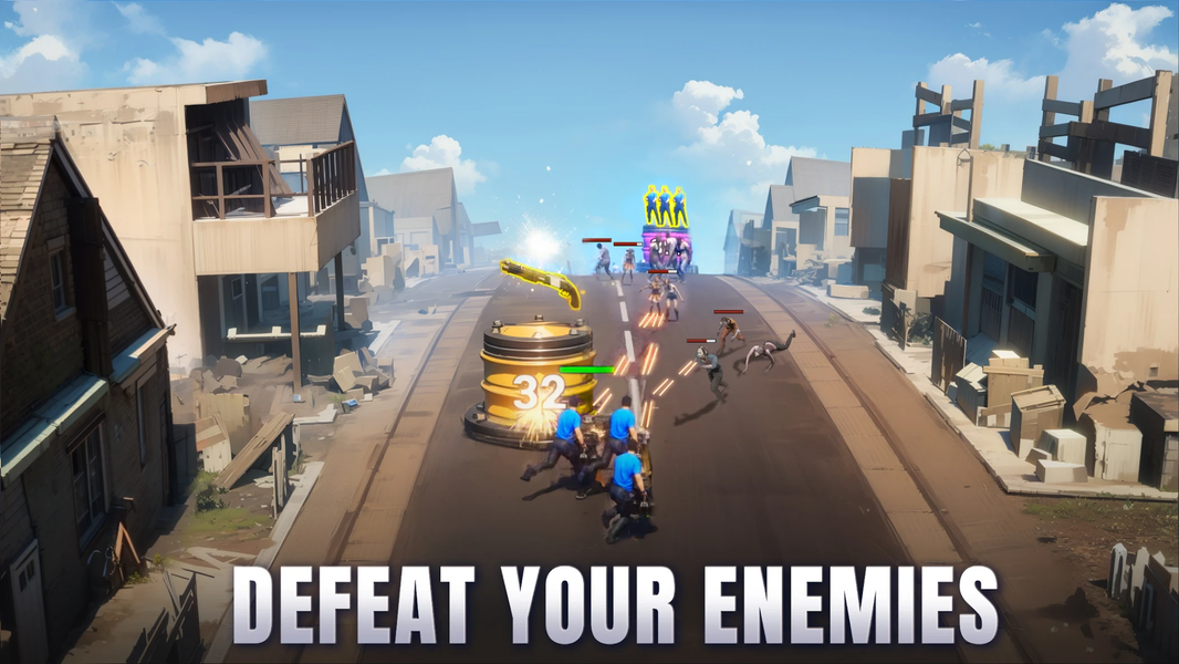 Survival Rush: Zombie Outbreak - Gameplay image of android game