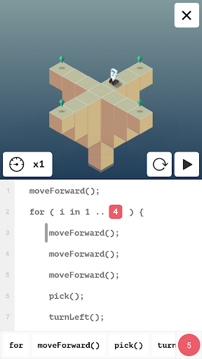 Coding Planets 2 - Gameplay image of android game