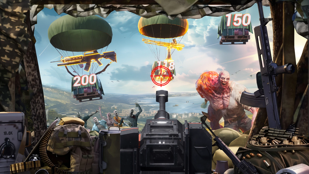 Survival Frontline: Zombie War - Gameplay image of android game