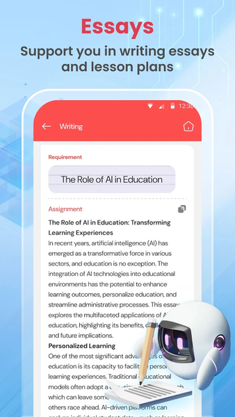 Math.AI - Homework Math Solver - عکس برنامه موبایلی اندروید