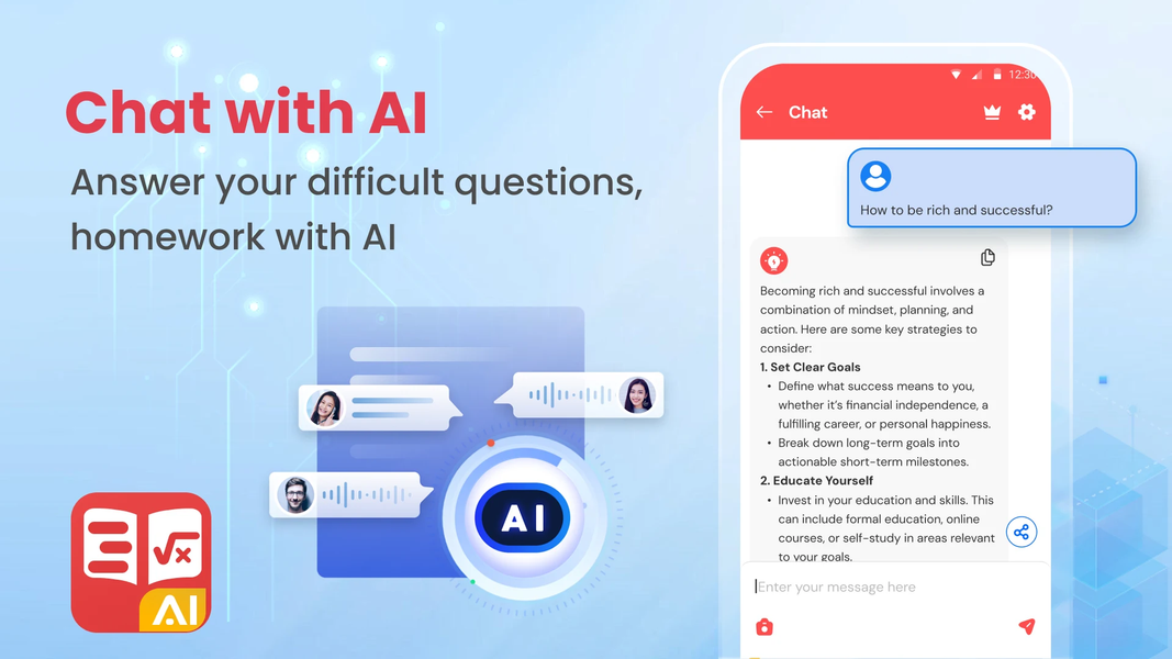 Math.AI - Homework Math Solver - عکس برنامه موبایلی اندروید