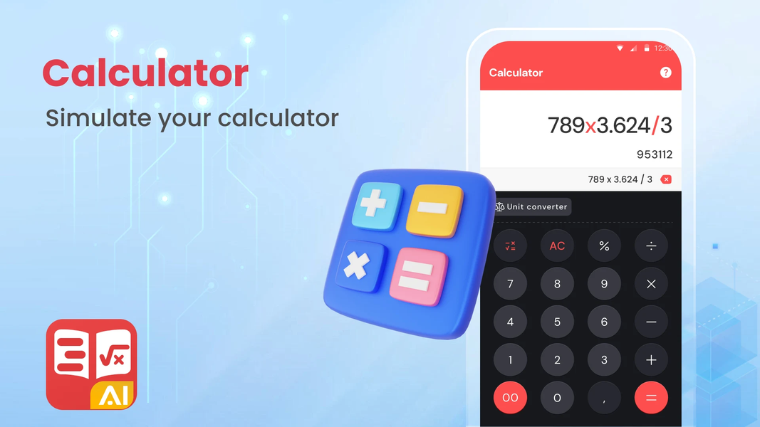 Math.AI - Homework Math Solver - عکس برنامه موبایلی اندروید