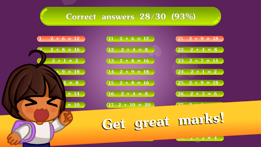 Math: Multiply & Division - عکس برنامه موبایلی اندروید