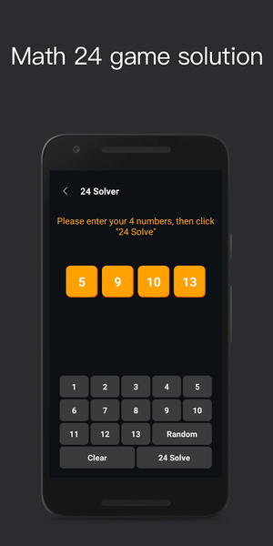 Make 24 - Fun Math Game |24 so - عکس بازی موبایلی اندروید