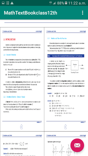 Math TextBook 12th - عکس برنامه موبایلی اندروید