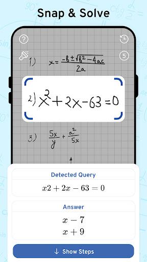 Math Scanner - Math Solutions - عکس برنامه موبایلی اندروید