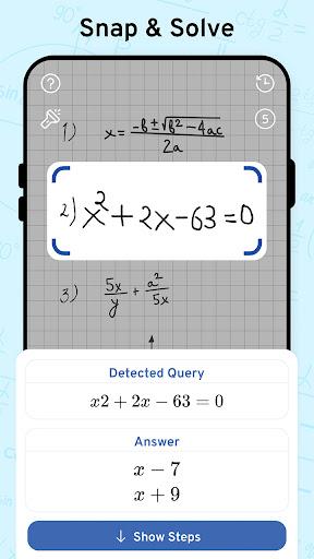 Math Scanner - Math Solutions - Image screenshot of android app