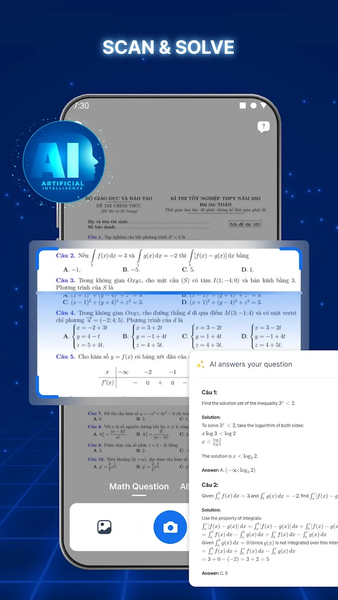 AI Tutor - Math Homework Help - Image screenshot of android app