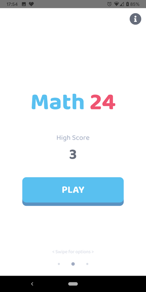 24 Math Game Free! - Gameplay image of android game