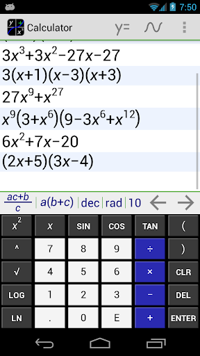 MathAlly Graphing Calculator + - عکس برنامه موبایلی اندروید