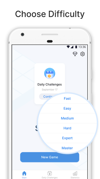 Sudoku Master! - Gameplay image of android game