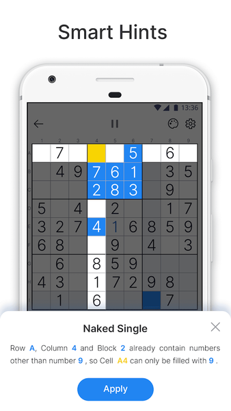 Sudoku Master! - Gameplay image of android game