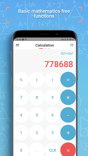 CAL - Math Calculator Camera & Math Problem Solver - Image screenshot of android app