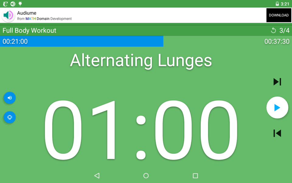 Custom Interval Timer: Workout - عکس برنامه موبایلی اندروید