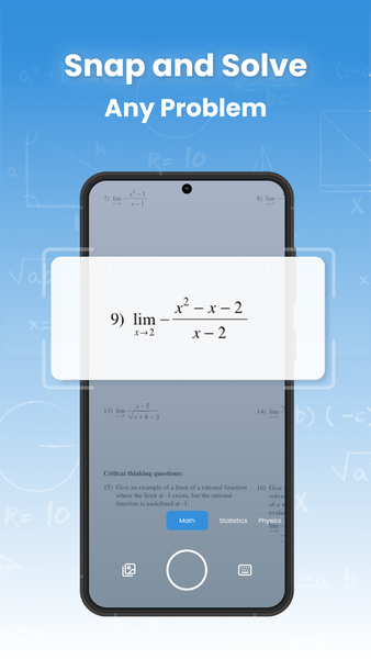 PocketMath - AI Math Solver - Image screenshot of android app