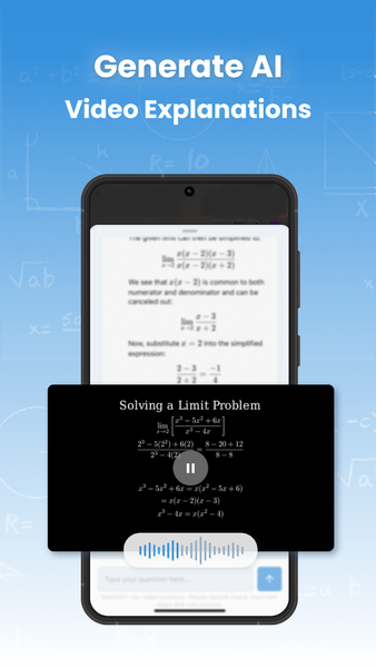 PocketMath - AI Math Solver - Image screenshot of android app