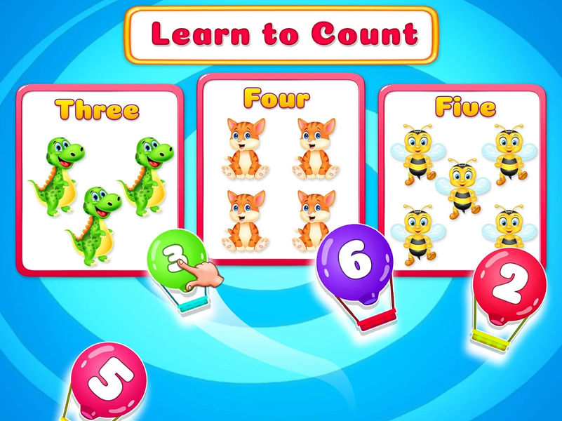 Math Mania Counting & Learning - Gameplay image of android game