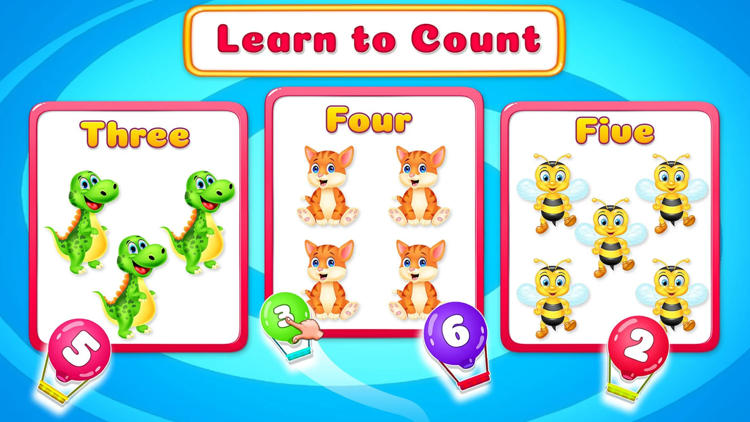 Math Mania Kids Learning Game - Gameplay image of android game