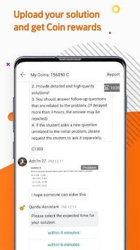 QANDA Teacher: Solve&Earn cash - Image screenshot of android app