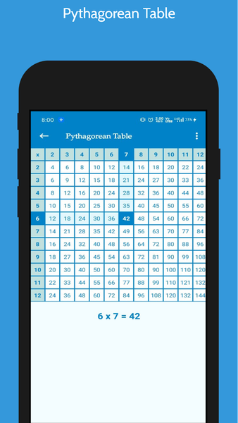 Math's Table - Quiz & Tables - Gameplay image of android game