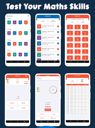 Math Tricks: Math Workout, Brain Quizzes & Puzzles - Image screenshot of android app