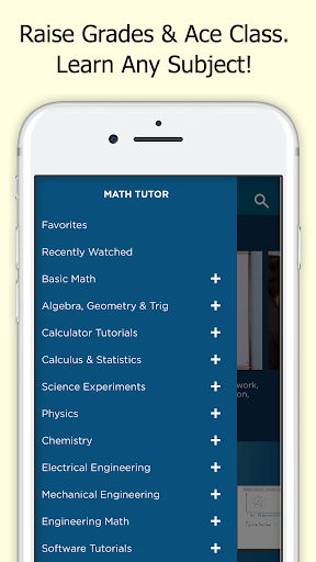 Math & Science Tutor - Algebra - عکس برنامه موبایلی اندروید