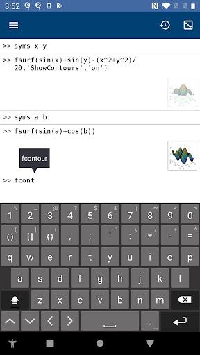 MATLAB Mobile - Image screenshot of android app