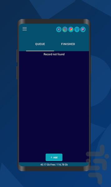 All Url Download Manager AudManager - Image screenshot of android app