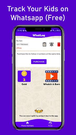 Whatlog - Whatsapp Tracker - عکس برنامه موبایلی اندروید