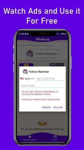 Whatlog - Whatsapp Tracker - عکس برنامه موبایلی اندروید