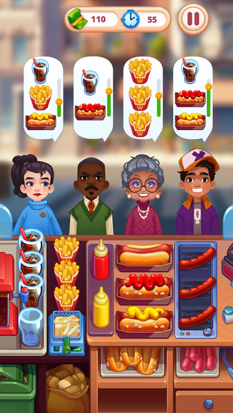 We Are Cooking: Taste of Life - Gameplay image of android game