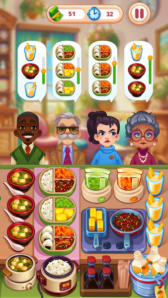 We Are Cooking: Taste of Life - Gameplay image of android game