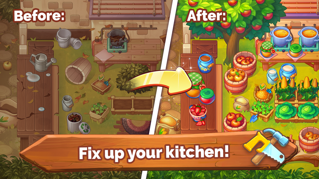 Farming Fever - Cooking game - عکس بازی موبایلی اندروید