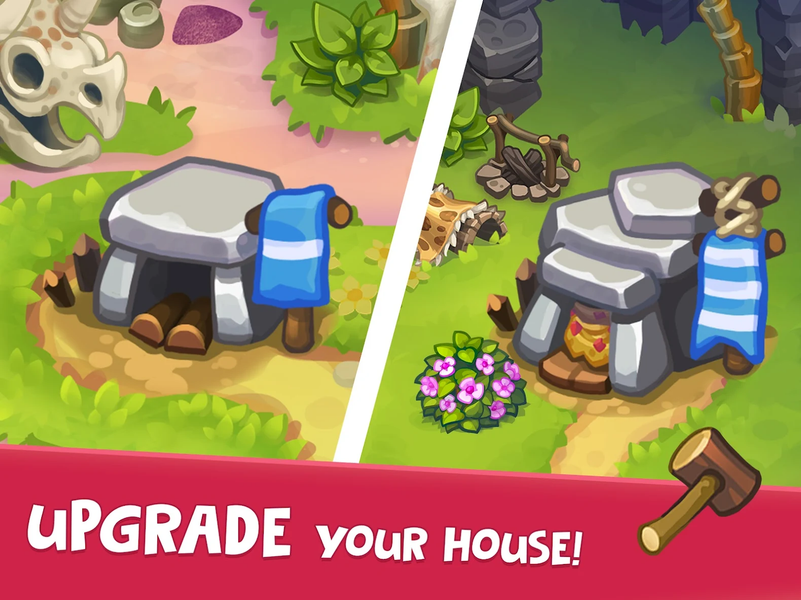 Tribe Dash - Time management - Gameplay image of android game