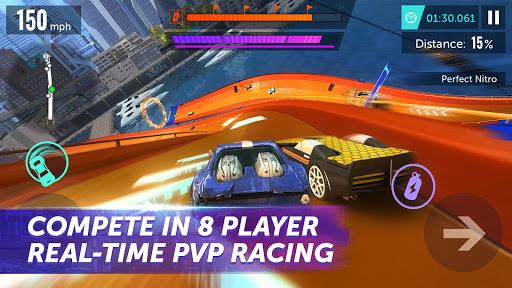 Hot Wheels Infinite Loop - Gameplay image of android game