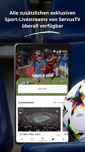 ServusTV On - عکس برنامه موبایلی اندروید