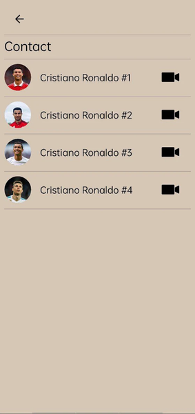 Ronaldo Fake Video Call - Image screenshot of android app