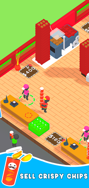 Chips Factory! - Gameplay image of android game