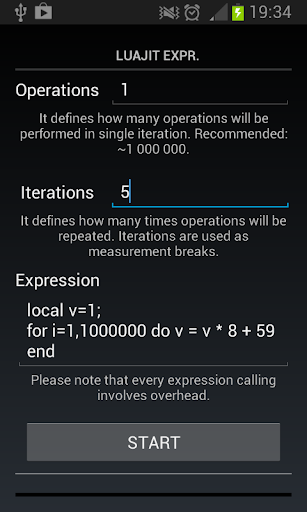 CPU Speed / Performance Test - عکس برنامه موبایلی اندروید