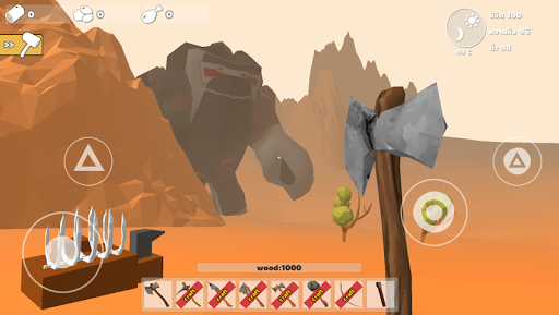 Survival in the desert - Gameplay image of android game