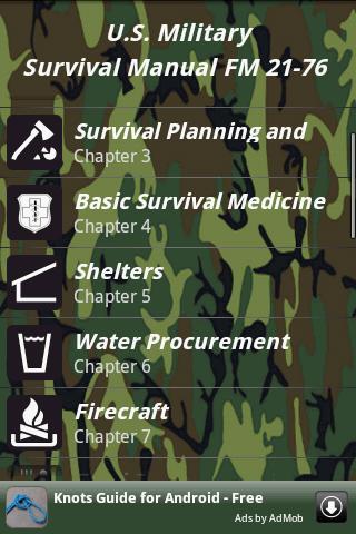 Survival Guide - Image screenshot of android app