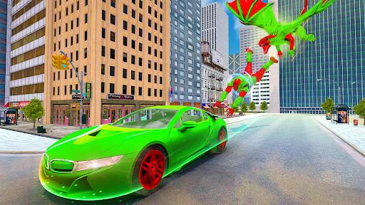 Flying Car Robot Fighting Game - عکس برنامه موبایلی اندروید
