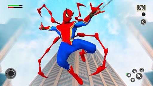 Spider Hero Man Spider Games - Gameplay image of android game