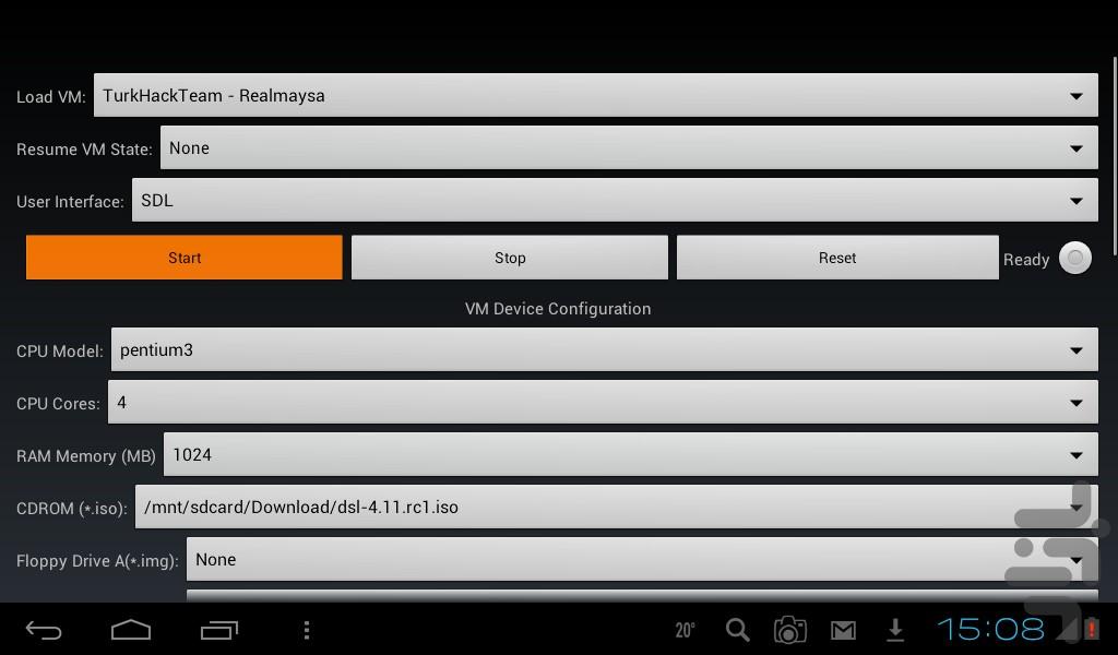 limbo pc emulator - Image screenshot of android app