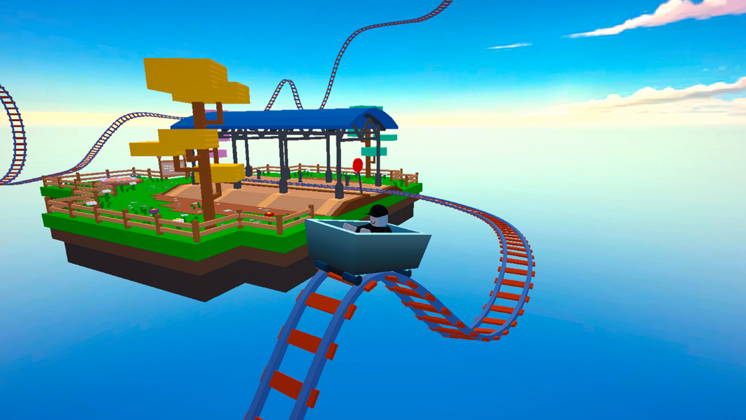 Cart Ride Obby - Gameplay image of android game