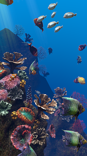 OCEAN AQUARIUM Live Wallpaper FREE - Image screenshot of android app