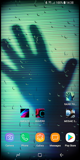 RAINY Photos Live Wallpaper - Image screenshot of android app