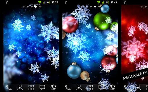 Snow Stars Free - Image screenshot of android app