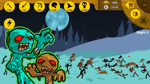 Stick War: Legacy – جنگ آدمک‌ها: میراث - Gameplay image of android game