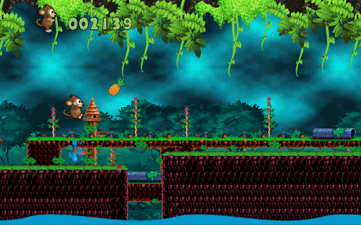 Jungle Monkey 2 - Gameplay image of android game